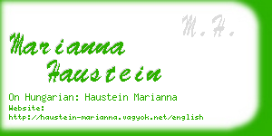 marianna haustein business card